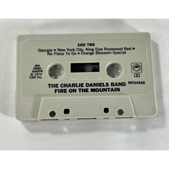 Charlie Daniels Band Fire on the Mountain 1974 CBS Cassette Tape Tested - Picture 7 of 8